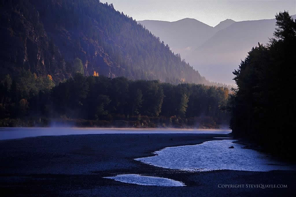 Flathead River -the approach of fall