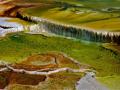 MAMMOTH HOT SPRING TERRACE-YELLOWSTONE PARK