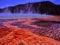 GRAND PRISMATIC GEYSER_YELLOWSTONE PARK-THE LARGEST GEYSER POOL IN THE PARK--MAGNIFICENT!