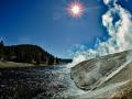 MIDWAY GEYSER BASIN - YELLOWSTONE PARK