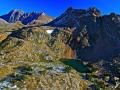 AERIAL BEARTOOTHS WILDERNESS AREA -- LAKES ON TOP OF THE WORLD