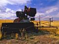 WHEN OLD TECHNOLOGY BECOMES NEW AGAIN-ABANDONED COMBINE-WILSAL MONTANA-YOU WOULDN&rsquo;T BELIEVE THE EXODUS FROM AROUND THE WORLD BRINGING PEOPLE TO MONTANA-&ldquo;THE LAST BEST PLACE&rdquo;!