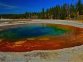 &ldquo;CHROMATIC POOL" OLD FAITHFUL GEYSER WALK - YELLOWSTONE PARK
