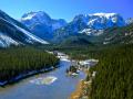 LONG LAKE WEST END BEARTROOTH MOUNTAINS -THE GLACIERS ARE SPECTACULAR