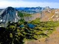 HILGARD MOUNTAIN RANGE NORTH WEST OF YELLOWSTONE PARK - AERIAL - MAGNIFICENT WILDERNESS THAT SOOTHES MY SOUL