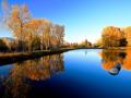 I LOVE THE 2 ROCKS ON THE RIGHT SIDE OF FRAME AND THE BALANCE OF THIS PHOTO-'HUCKS POND'
