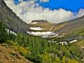 GLACIER PARK HAS YEAR ROUND GLACIERS AND IS A FEAST FOR THE EYES WITH A NEW VISUAL MENU EVERYDAY!