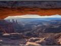 CANYON LANDS, UTAH-"THROUGH THE ARCH" WITH ARCHES AND CANYON LANDS BEING TWO OF THE MOST AMAZING NATIONAL PARKS IN THE WORLD