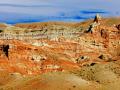 ON THE ROAD BETWEEN DRIGGS AND RIVERTON, WYOMING.  SEE HOW MANY FACES YOU CAN SEE - ONE IS AMAZING, TWO ARE SENSATIONAL AND HOW MANY MORE DO YOU SEE?