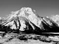 MOUNT MORAN SNOW COVERED SPLENDOR-GRAND TETON NATIONAL PARK