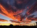 BOZEMAN, MONTANA- 'ONE OF THE MOST OMINOUS AND UNUSUAL SUNSETS' I HAVE EVER SEEN - PHOTO BY SUSIE WHITE