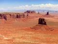 MONUMENT VALLEY AERIAL LOOKING NORTH - ICONIC FILM SETTING FOR SOME OF THE "BEST WESTERNS" EVER MADE!