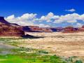 EVERYTHING YOU SEE THAT'S DRY GROUND WAS ONCE UNDER WATER,LAKE POWELL AREA ,OF SOUTHERN UTAH IS FACING EXTREME DROUGHT!