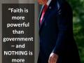 "AT THE END OF THE DAY", EVERY ARGUMENT, POLITICAL OR OTHERWISE, CENTERS AROUND THIS FACT-NO PRESIDENT HAS DONE MORE FOR CHRISTIANS, AND THEY HATE HIM FOR IT!