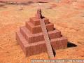 WHAT "NEFERTITI'S TEMPLE", IN THE VALLEY OF THE GODS IN SOUTHERN UTAH, MAY HAVE LOOKED LIKE - ILLUSTRATION BY DUNCAN LONG, NOW WITH JESUS