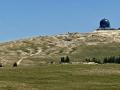 MILITARY RADAR DOME COVERS THE 'BIG HORN MEDICINE WHEELS' IN THE AREA- 'REMEMBER IT'S NOT WHAT YOU SEE ABOVE GROUND THAT COUNTS BUT WHAT LIES BENEATH': COPYRIGHT STEVE QUAYLE