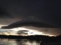 I took these photos a couple of nights ago. They were taken on the Gold Coast in Queensland Australia. I thought you might want to see them because they really look evil. The first cloud in the first two photos morphed into what you see in the third photo