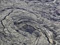 "LAVA FIELD IN CRATERS TO THE MOON" IDAHO-THIS SPECIFIC AREA WAS VERY INTERESTING .AS IT LOOKED LIKE THE LAVA DOME SWIRLED, BEFORE COLLAPSING, ON ITSELF