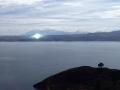 PHOTO OF "ORBS", ASCENDING AND DESCENDING INTO THE "LAKE TITICACA" ON THE BORDER OF PERU AND BOLIVIA, WITH ORB SIGHTINGS ACCELERATING GLOBALLY!